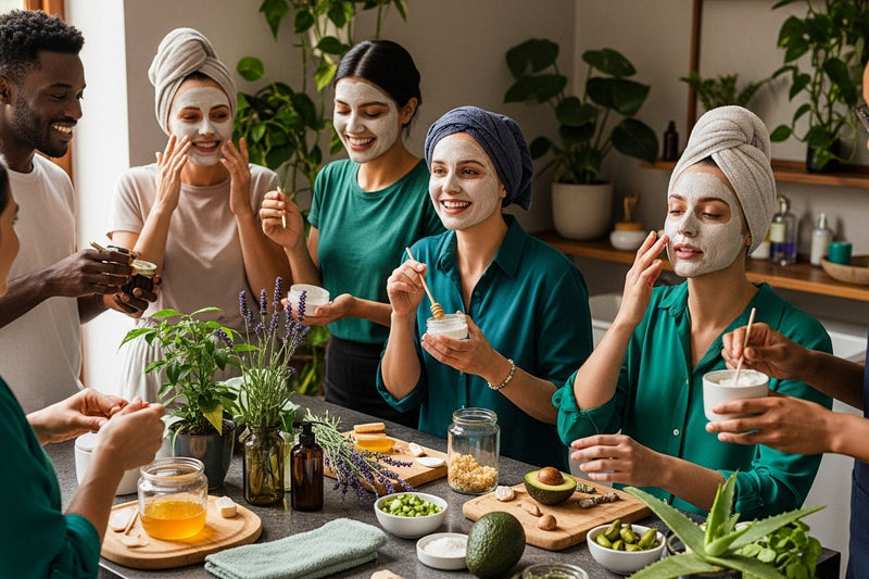 soins naturels, routine beauté, naturels peau