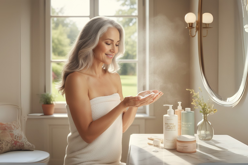 Routine Capillaire Complète Cheveux Matures : Guide Expert par Âge