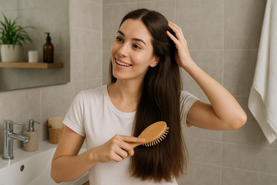 Comment faire pousser les cheveux plus vite naturellement : Guide complet 2025 - Piuma Bianca